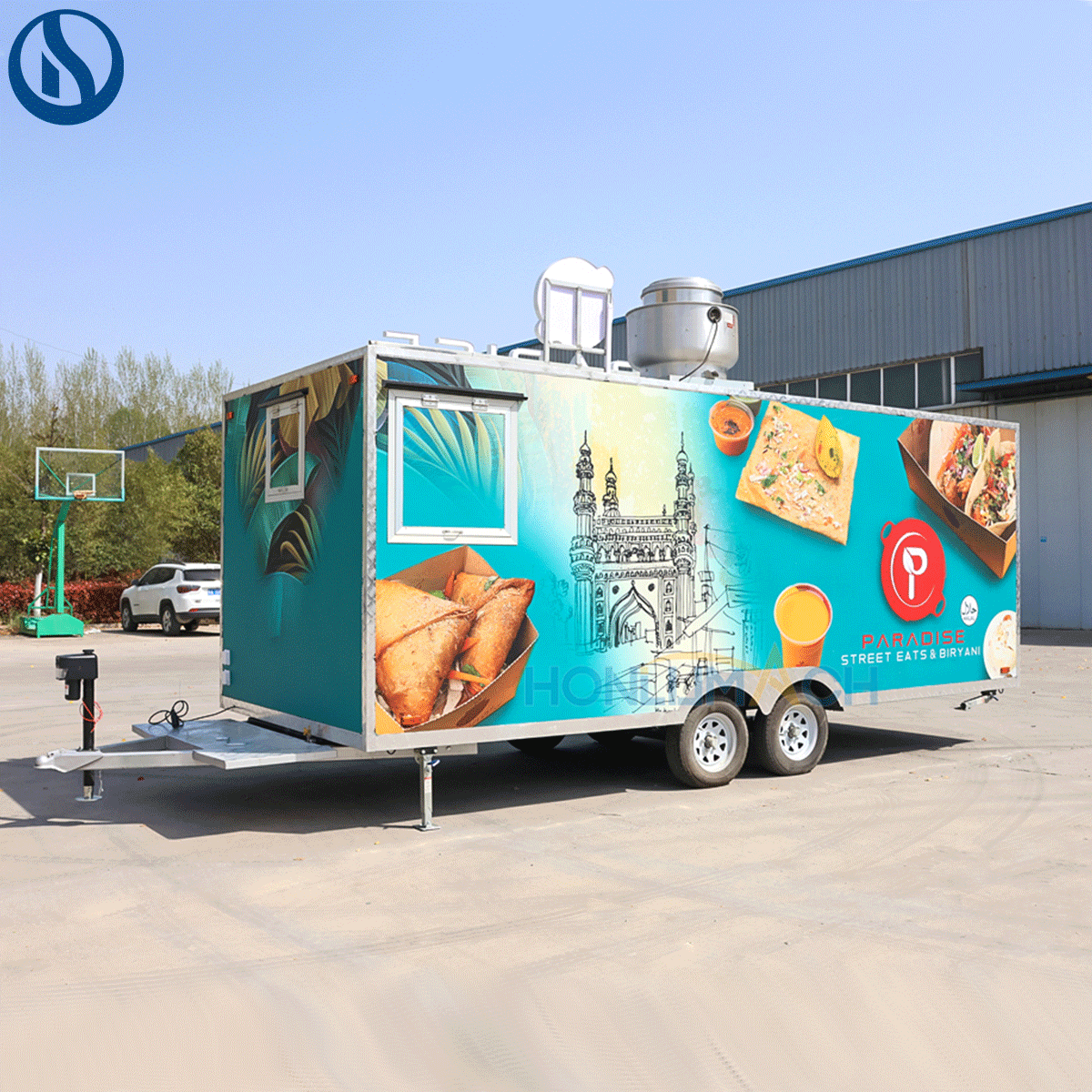 18.4FT Custom Mobile Food Truck for Serbia & Europe - Imagen 6