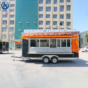 CE Certified Custom 16.4FT Food Trailer for European Catering Business