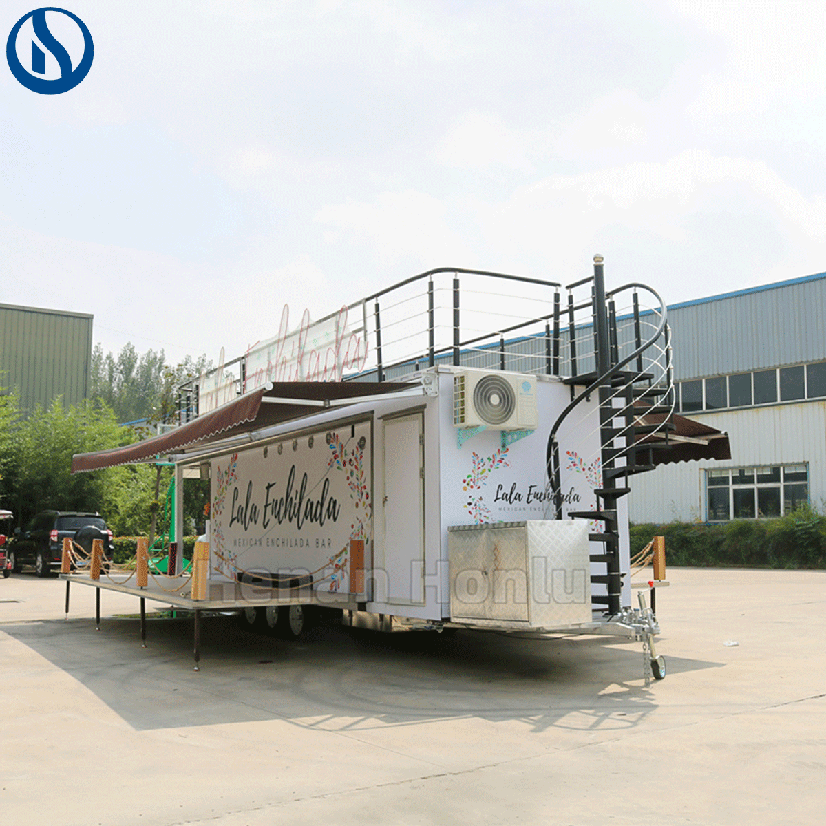 26FT Custom Double Decker Coffee Truck for Australia | Mobile Coffee Trailer - slika 5