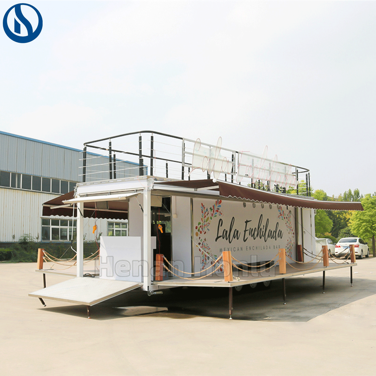 26FT Custom Double Decker Coffee Truck for Australia | Mobile Coffee Trailer - slika 8
