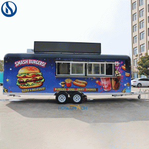 23FT Food Trailer for Sale | Fully Customized Mobile Food Truck USA