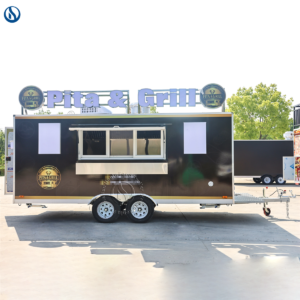 16.4ft Custom Food Truck for Denmark | CE-Certified Mobile Kitchen for Fast Food Businesses