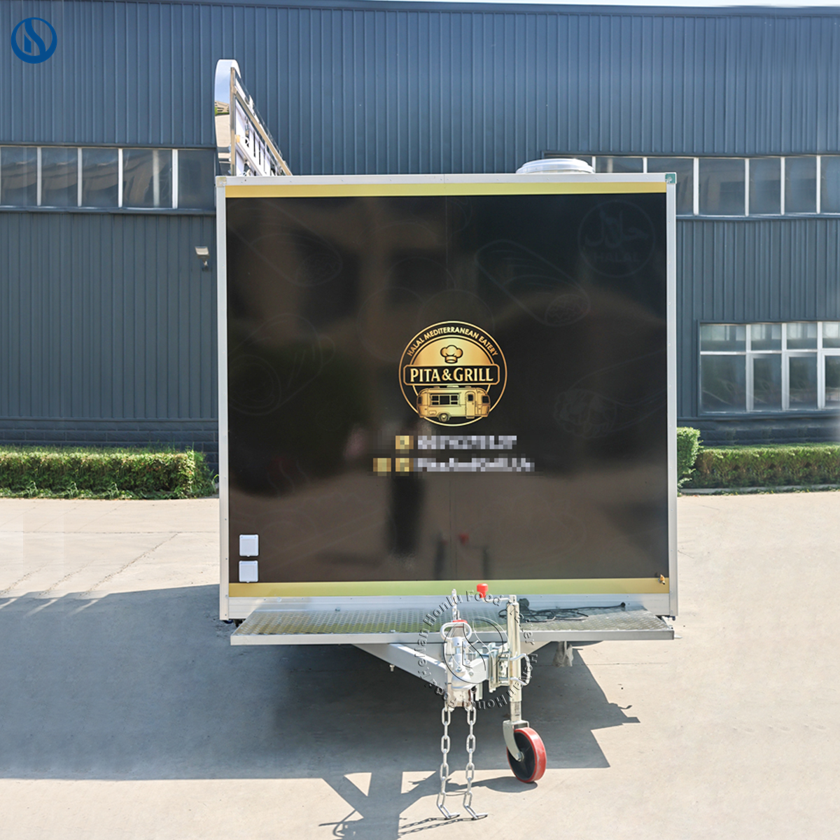 16.4ft Custom Food Truck for Denmark | CE-Certified Mobile Kitchen for Fast Food Businesses - Image 4