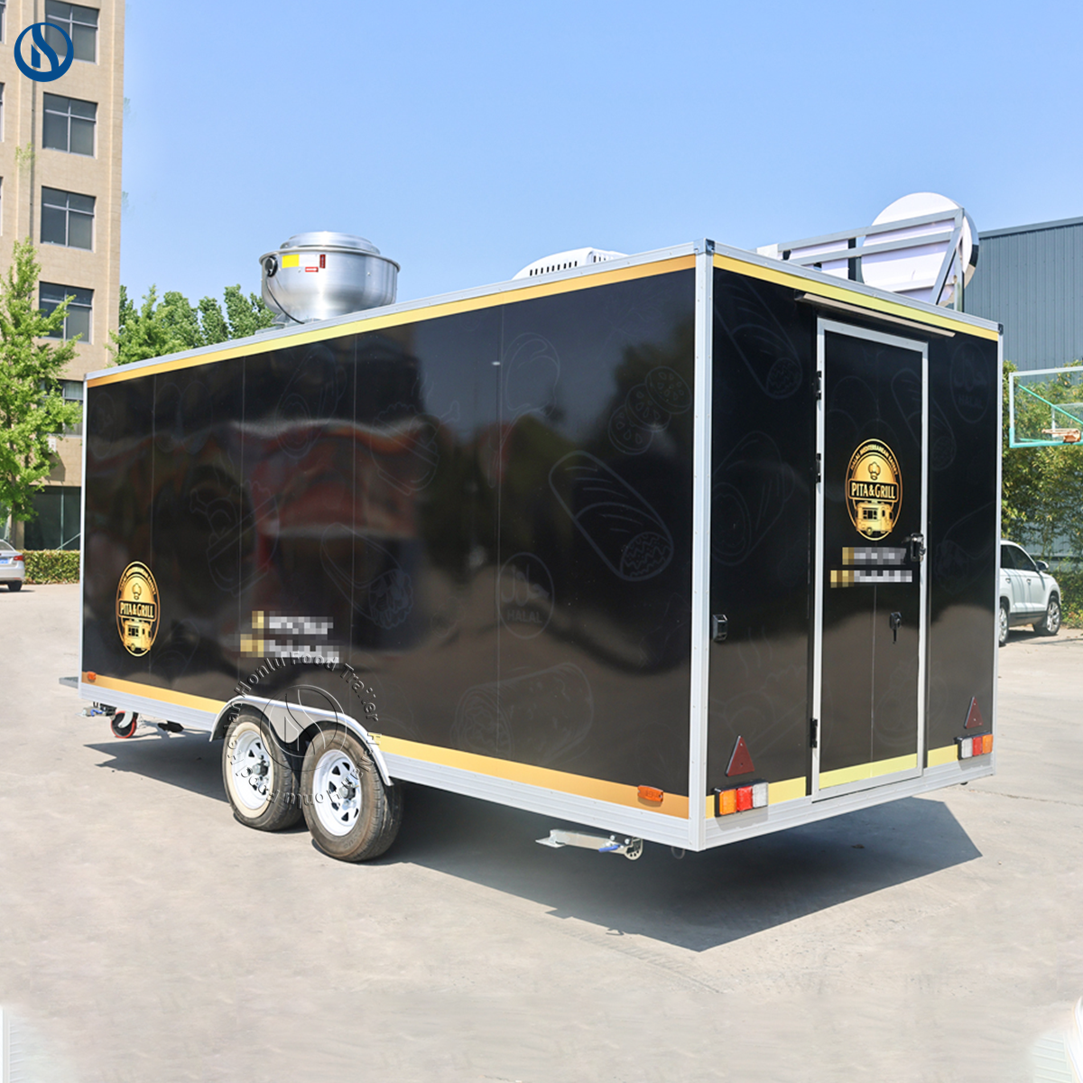 16.4ft Custom Food Truck for Denmark | CE-Certified Mobile Kitchen for Fast Food Businesses - Image 8