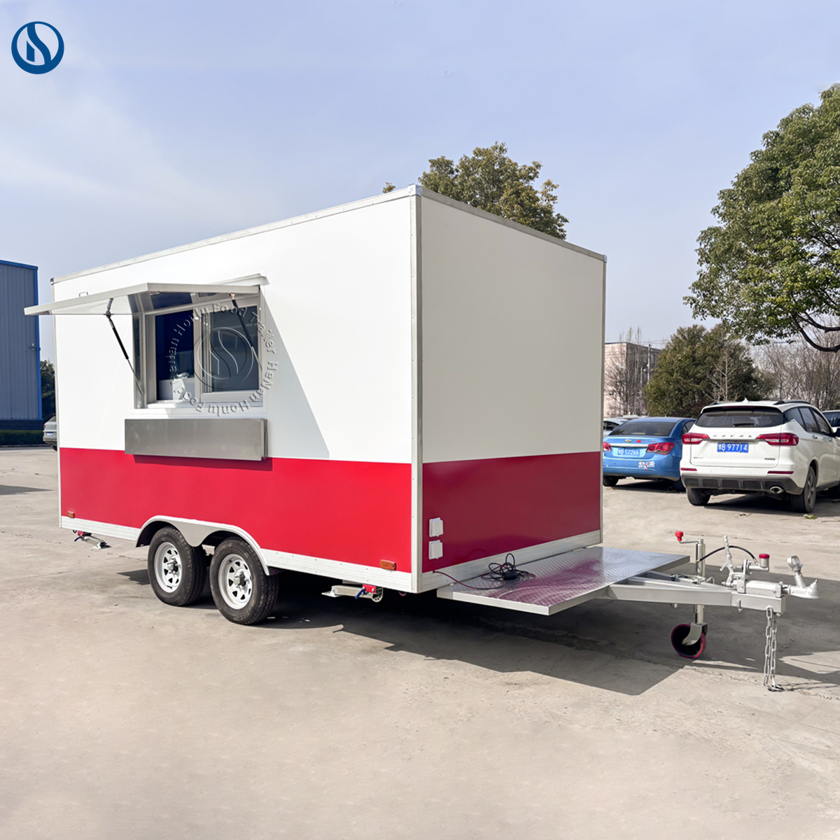 Custom 13FT Mobile Food Truck for Moldova & European Street Food Business - Image 2