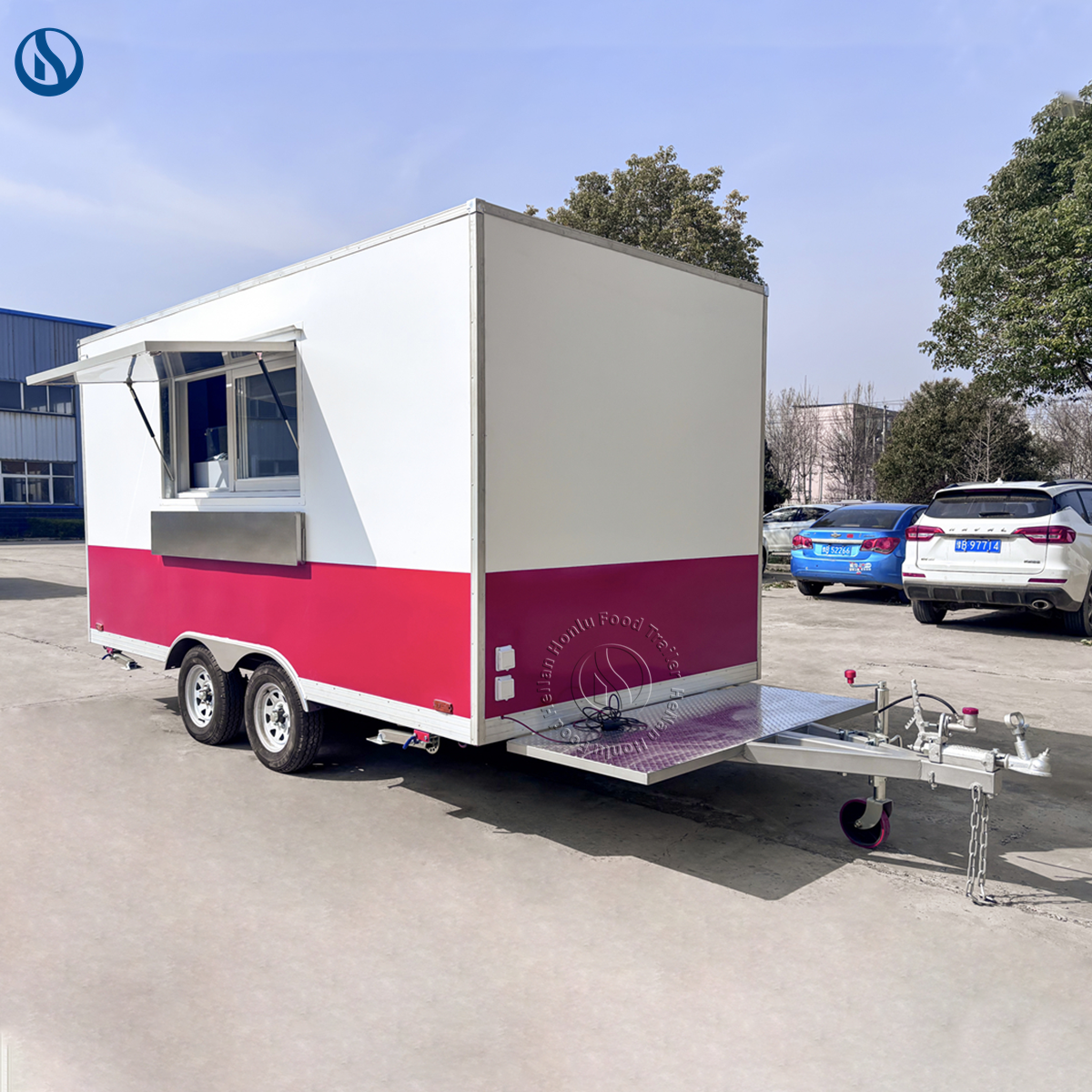 Custom 13FT Mobile Food Truck for Moldova & European Street Food Business - Image 3