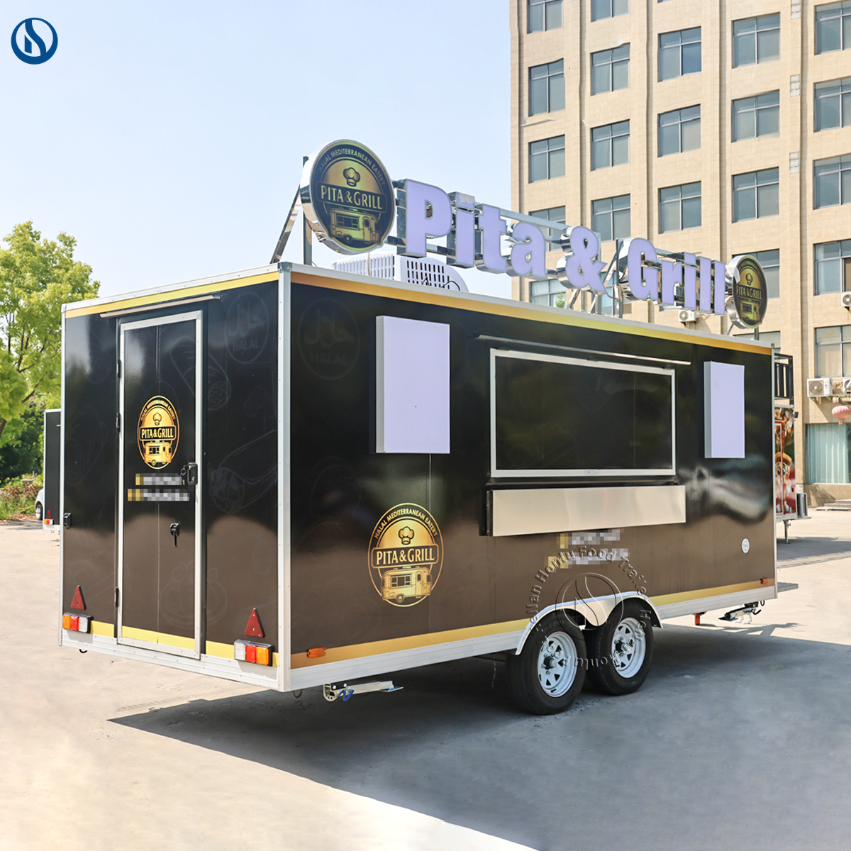 16.4ft Custom Food Truck for Denmark | CE-Certified Mobile Kitchen for Fast Food Businesses - Image 10