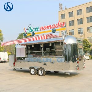 Professional Custom Food Truck Built for Iceland and European Markets