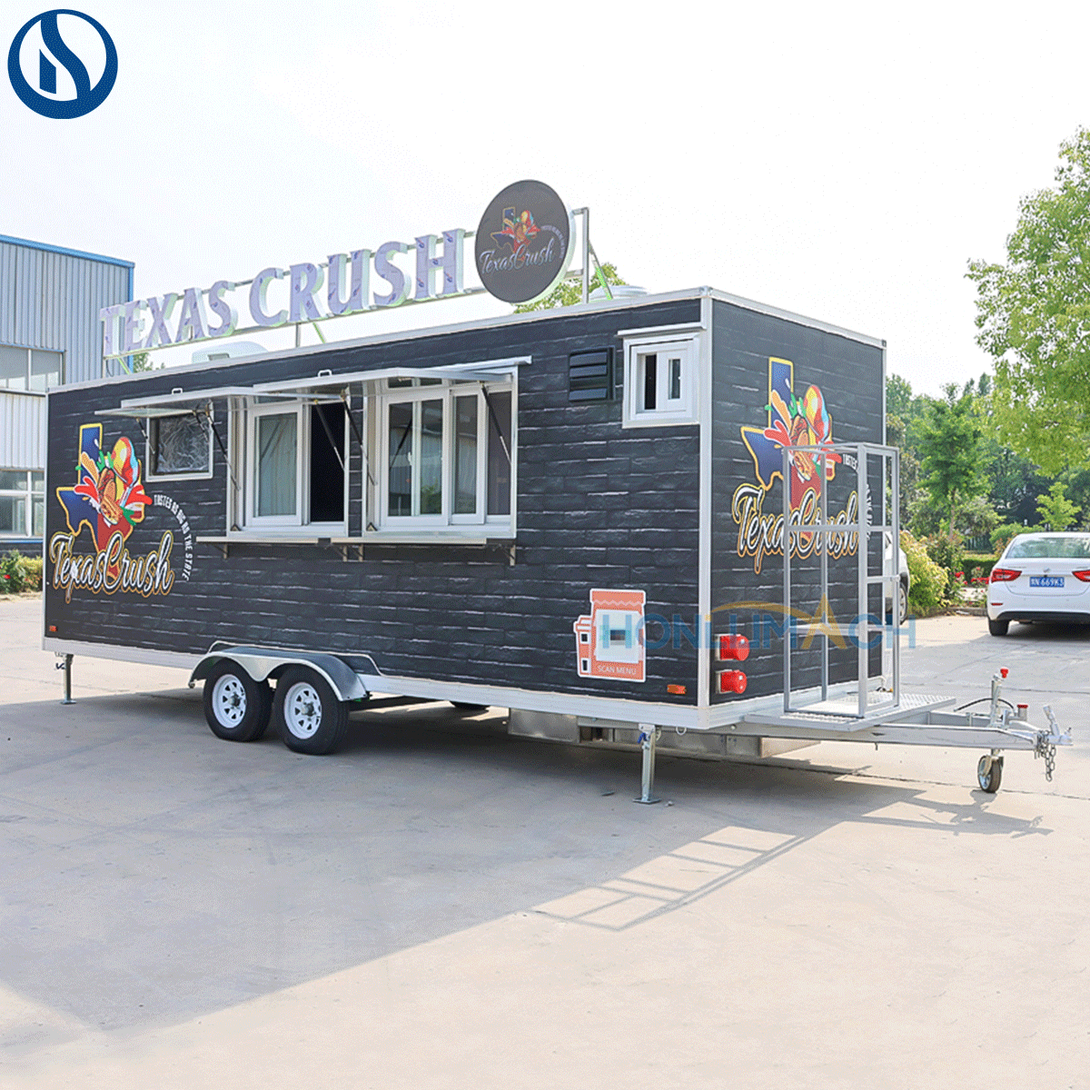 Custom Mobile Food Trailer for Solomon Islands and Oceania Markets - Image 5