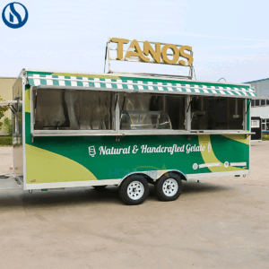 Custom Gelato Food Truck for New Zealand | Fully Customized Food Trailer for Coffee, Ice Cream, BBQ & Street Food Businesses