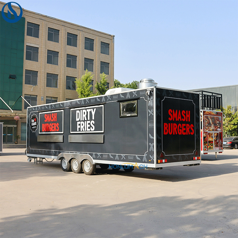 Custom 26.2ft Mobile Food Trailer Built for European Street Food Businesses - Image 11