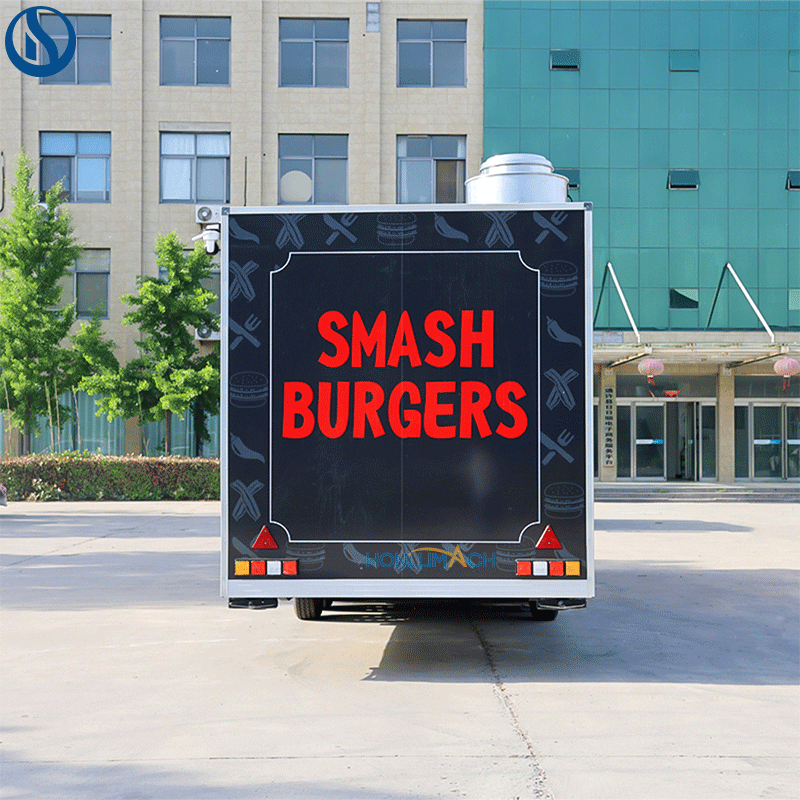 Custom 26.2ft Mobile Food Trailer Built for European Street Food Businesses - Image 10