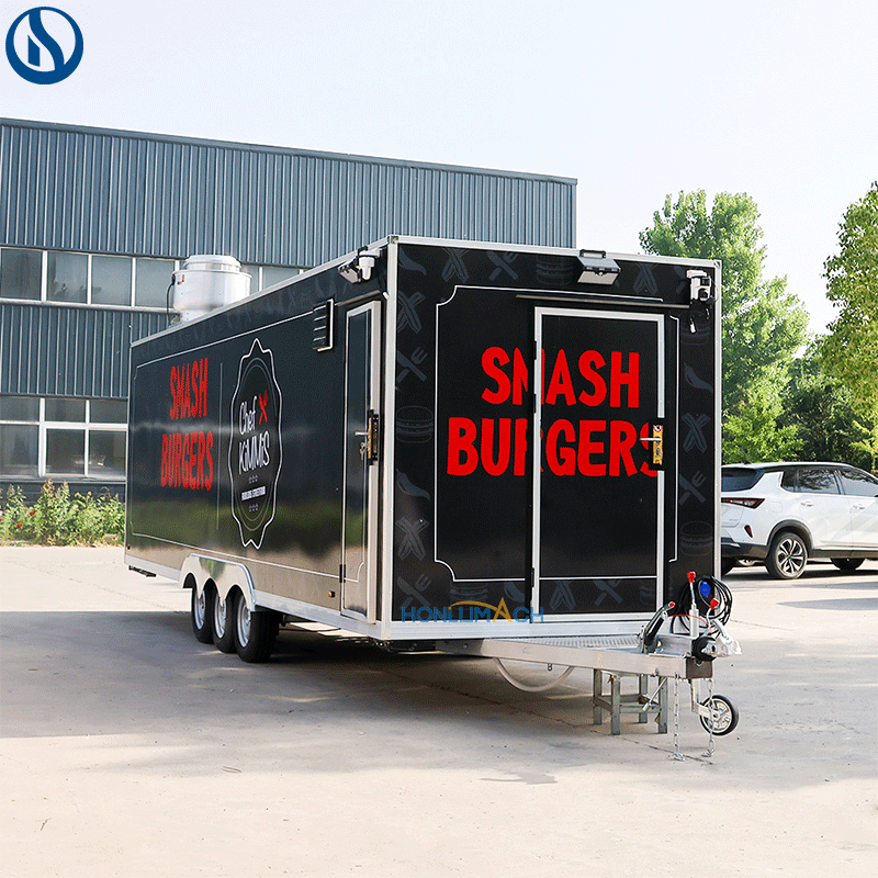 Custom 26.2ft Mobile Food Trailer Built for European Street Food Businesses - Image 6
