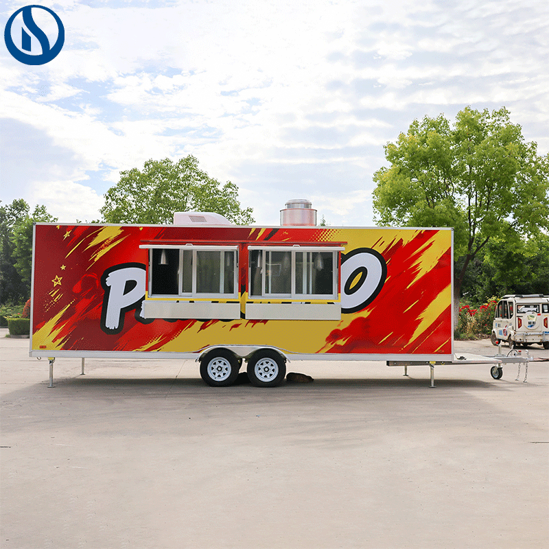 23ft Custom Mobile Food Truck for Canada | Fully Equipped Fast Food Trailer - Image 2