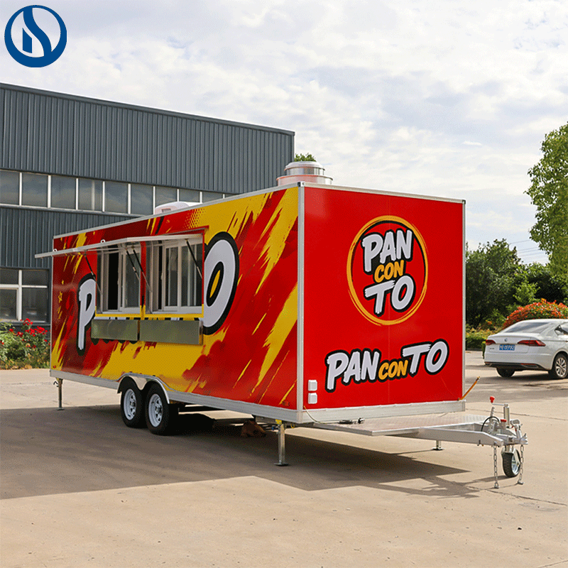 23ft Custom Mobile Food Truck for Canada | Fully Equipped Fast Food Trailer - Image 9