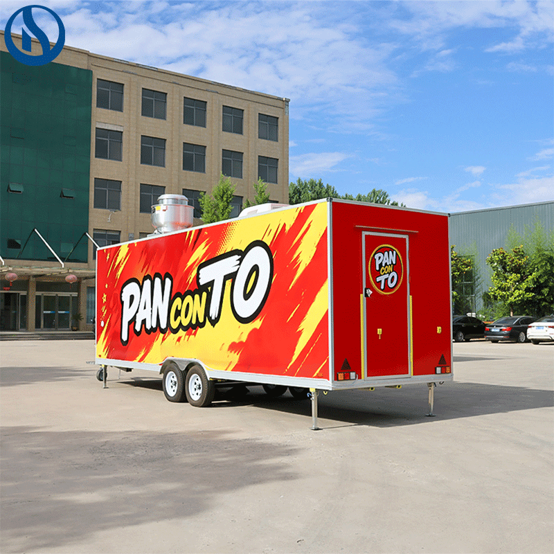 23ft Custom Mobile Food Truck for Canada | Fully Equipped Fast Food Trailer - Image 5