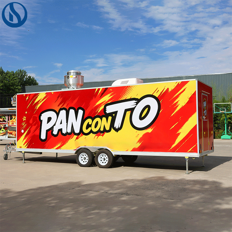 23ft Custom Mobile Food Truck for Canada | Fully Equipped Fast Food Trailer - Image 6