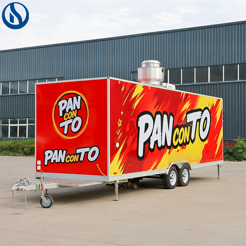 23ft Custom Mobile Food Truck for Canada | Fully Equipped Fast Food Trailer - Image 7