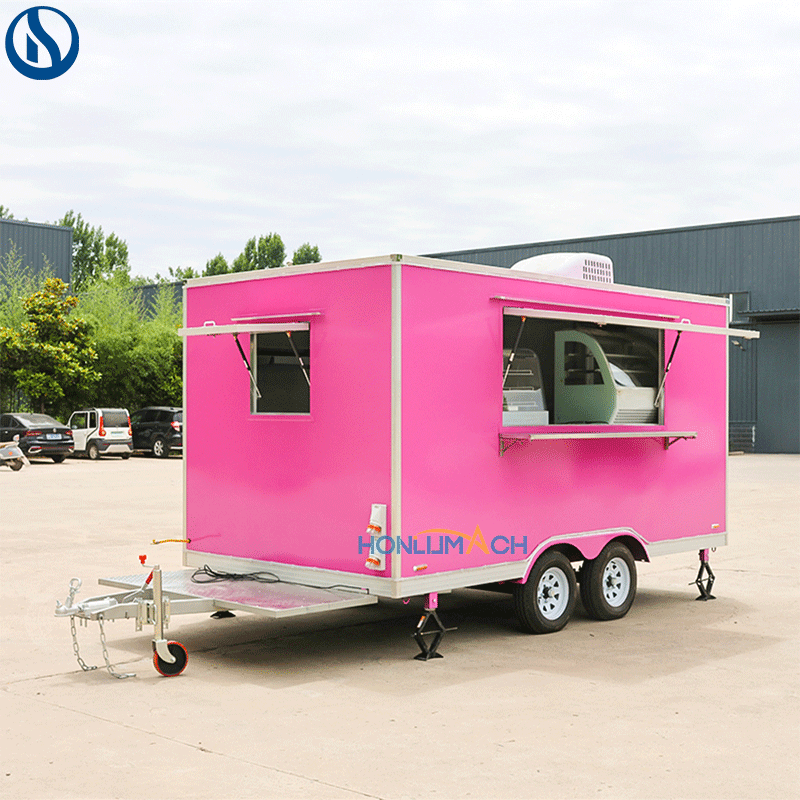 Custom 11.5ft Mobile Food Truck for Vanuatu | Built for Coffee, Burgers & Street Food Businesses - Image 3