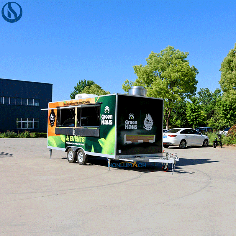 Custom Mobile Food Truck for Jamaica & North America | DOT & CE Certified Food Trailer Manufacturer - Image 3