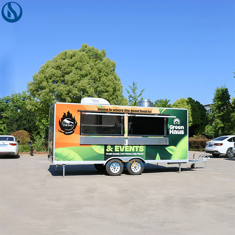 Custom Mobile Food Truck for Jamaica & North America | DOT & CE Certified Food Trailer Manufacturer - Image 11