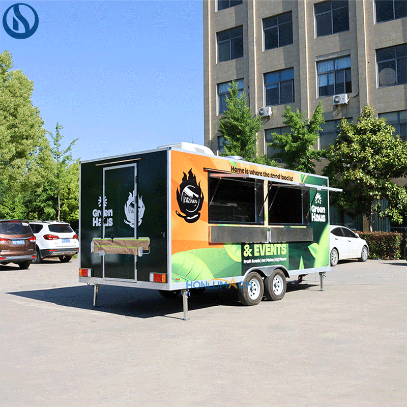Custom Mobile Food Truck for Jamaica & North America | DOT & CE Certified Food Trailer Manufacturer - Image 10