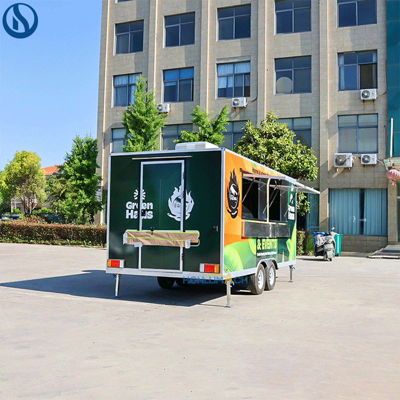 Custom Mobile Food Truck for Jamaica & North America | DOT & CE Certified Food Trailer Manufacturer - Image 9