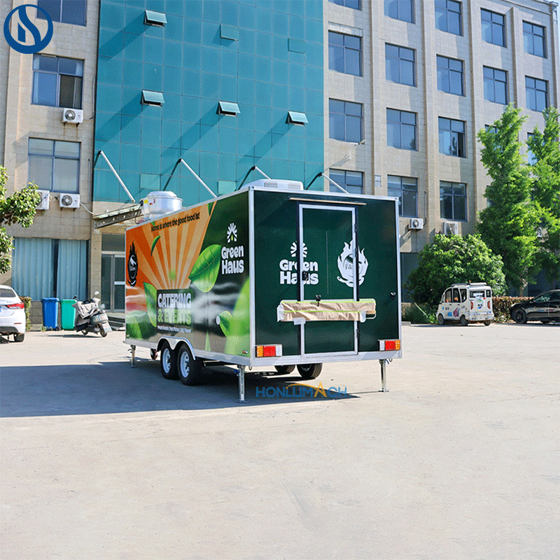 Custom Mobile Food Truck for Jamaica & North America | DOT & CE Certified Food Trailer Manufacturer - Image 8