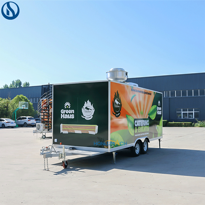 Custom Mobile Food Truck for Jamaica & North America | DOT & CE Certified Food Trailer Manufacturer - Image 5