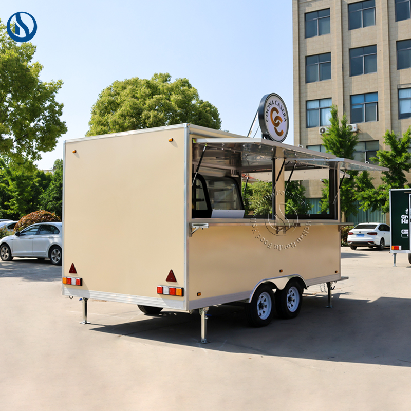 Custom Stainless Steel Food Trailer for Sale in Papua New Guinea | Mobile Catering Trailer Manufacturer - Image 9