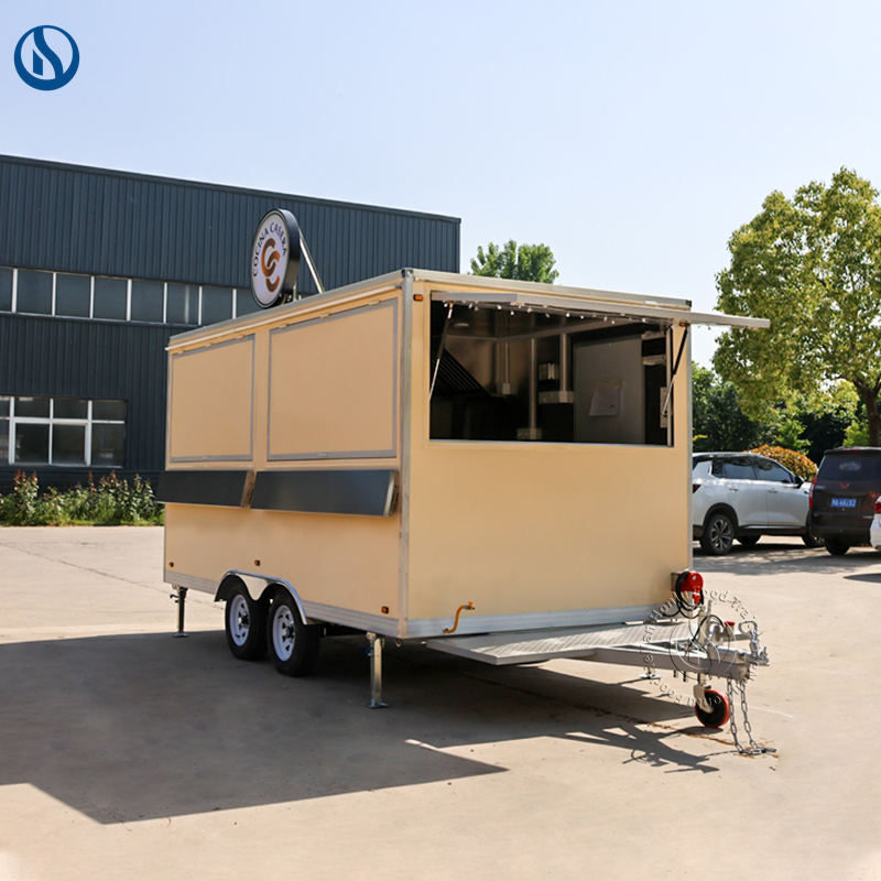 Custom Stainless Steel Food Trailer for Sale in Papua New Guinea | Mobile Catering Trailer Manufacturer - Image 3