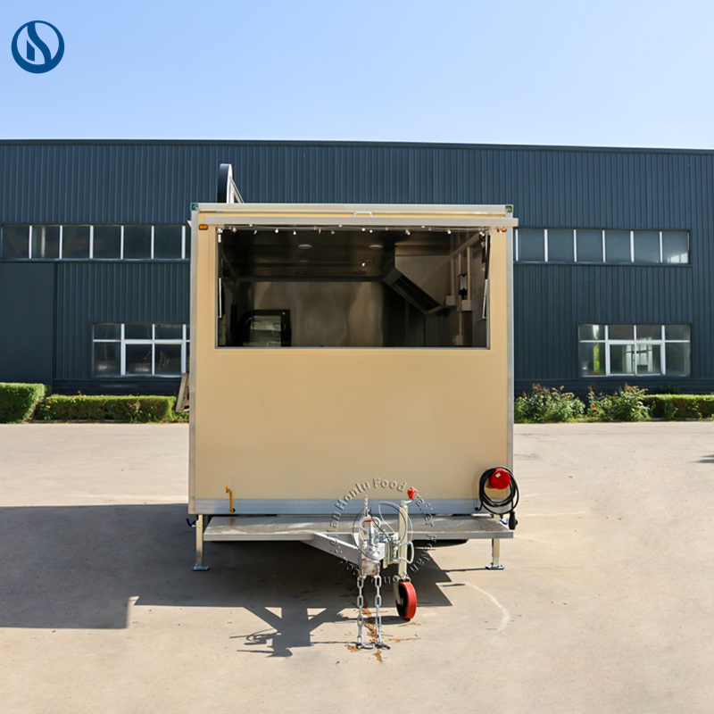 Custom Stainless Steel Food Trailer for Sale in Papua New Guinea | Mobile Catering Trailer Manufacturer - Image 4