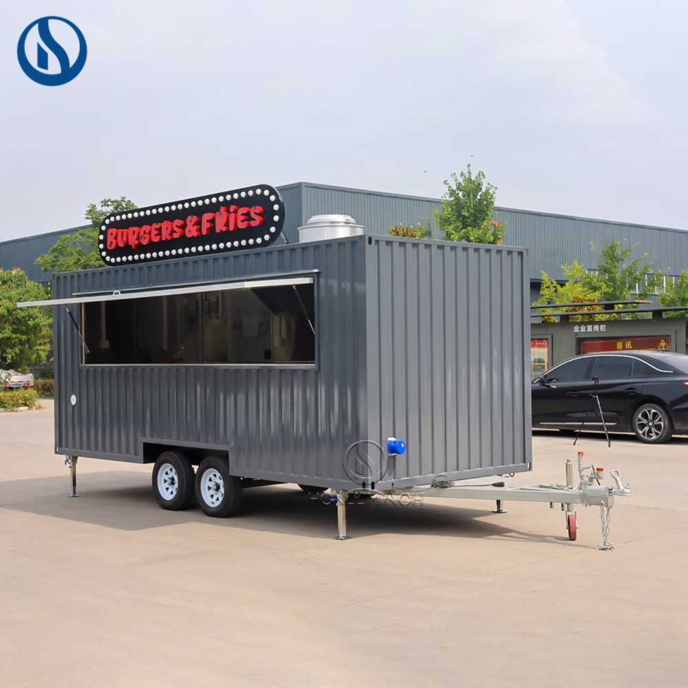 ⁦16.4ft Custom Mobile Food Truck Built for European Street Food Businesses⁩ - الصورة ⁦10⁩