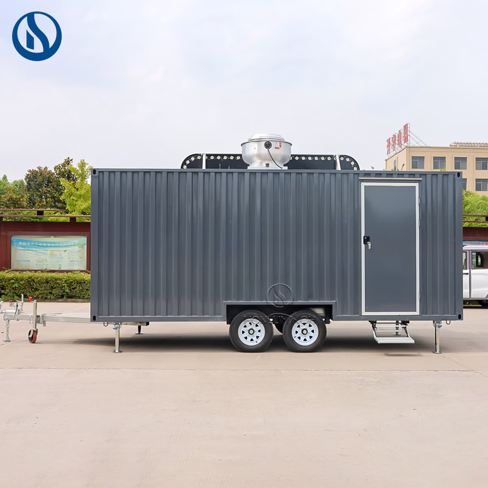 ⁦16.4ft Custom Mobile Food Truck Built for European Street Food Businesses⁩ - الصورة ⁦8⁩