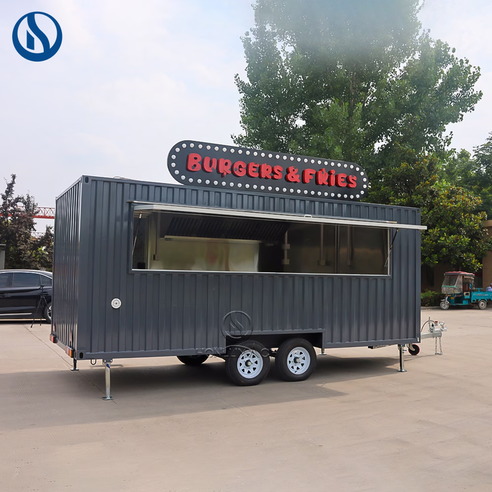 ⁦16.4ft Custom Mobile Food Truck Built for European Street Food Businesses⁩ - الصورة ⁦3⁩