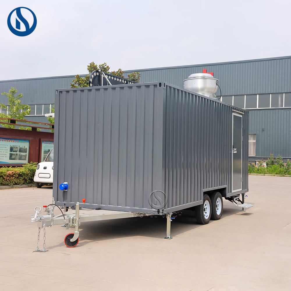 ⁦16.4ft Custom Mobile Food Truck Built for European Street Food Businesses⁩ - الصورة ⁦5⁩