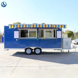 Custom Mobile Food Trailer for Sale in Samoa & Oceania