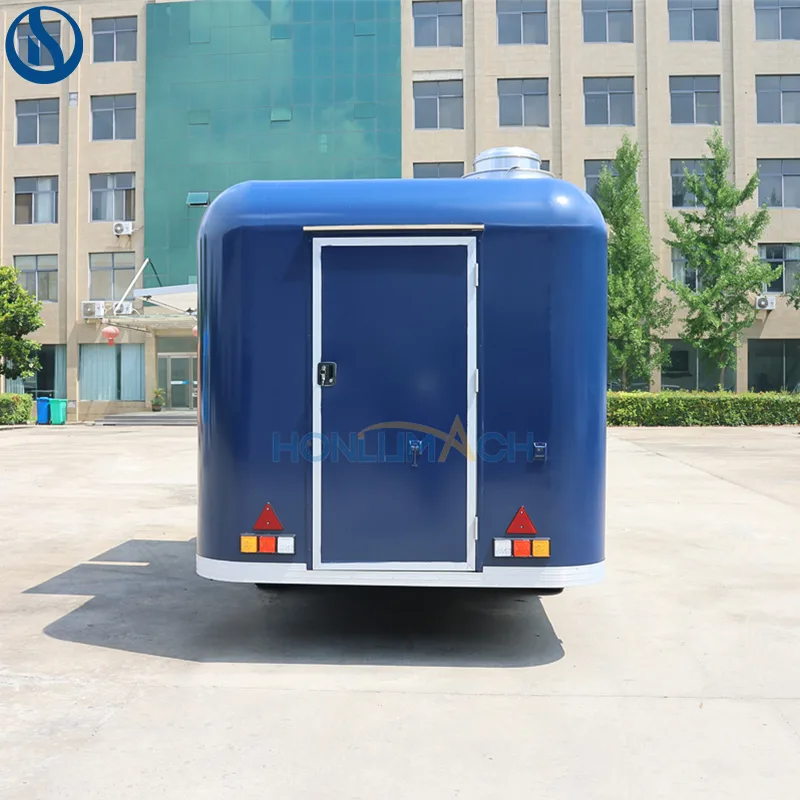 16.4ft Custom Galvanized Mobile Food Trailer for Greece | CE Certified Manufacturer - Image 10