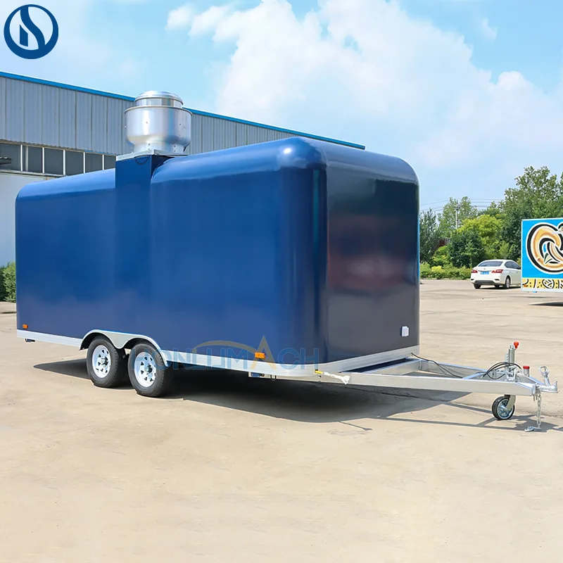 16.4ft Custom Galvanized Mobile Food Trailer for Greece | CE Certified Manufacturer - Image 7