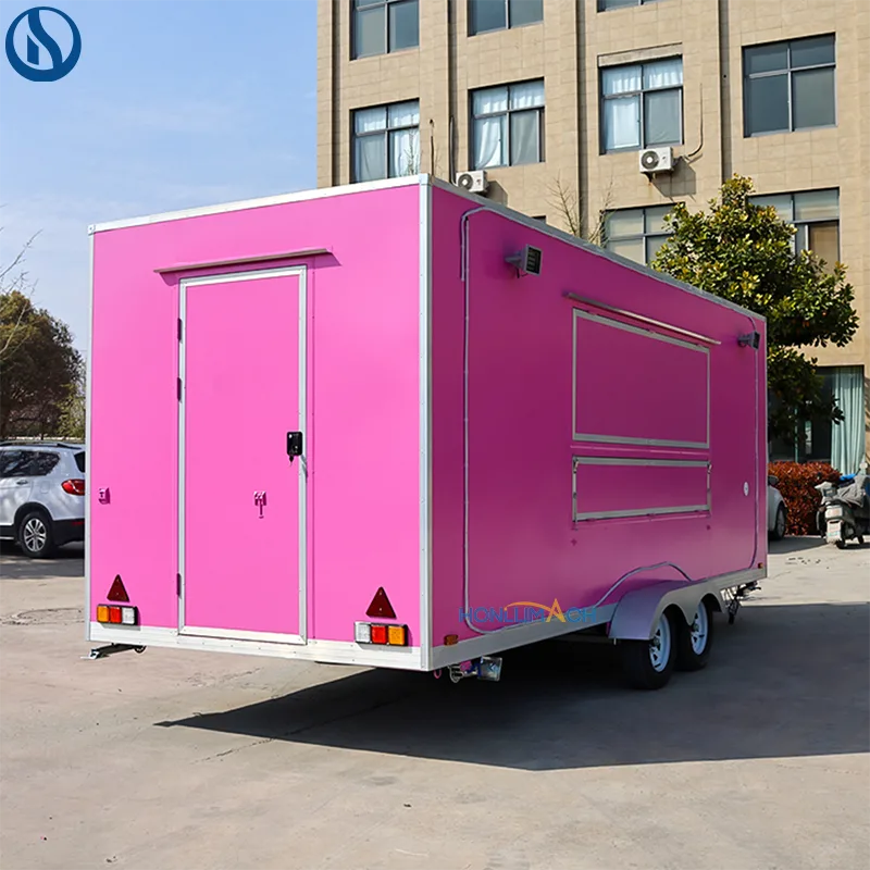 18.7ft Custom Mobile Food Trailer for Guam | Fully Equipped Turnkey Kitchen - Image 3