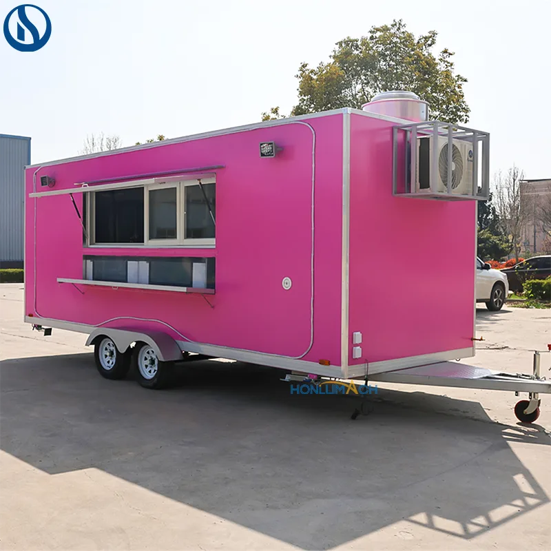 18.7ft Custom Mobile Food Trailer for Guam | Fully Equipped Turnkey Kitchen - Image 9