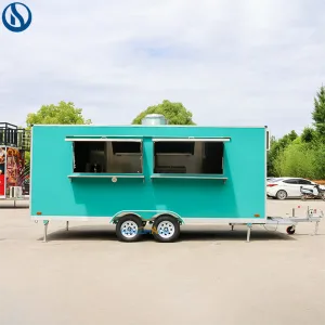 16.4ft Custom Mobile Food Trailer for Sale in Tonga