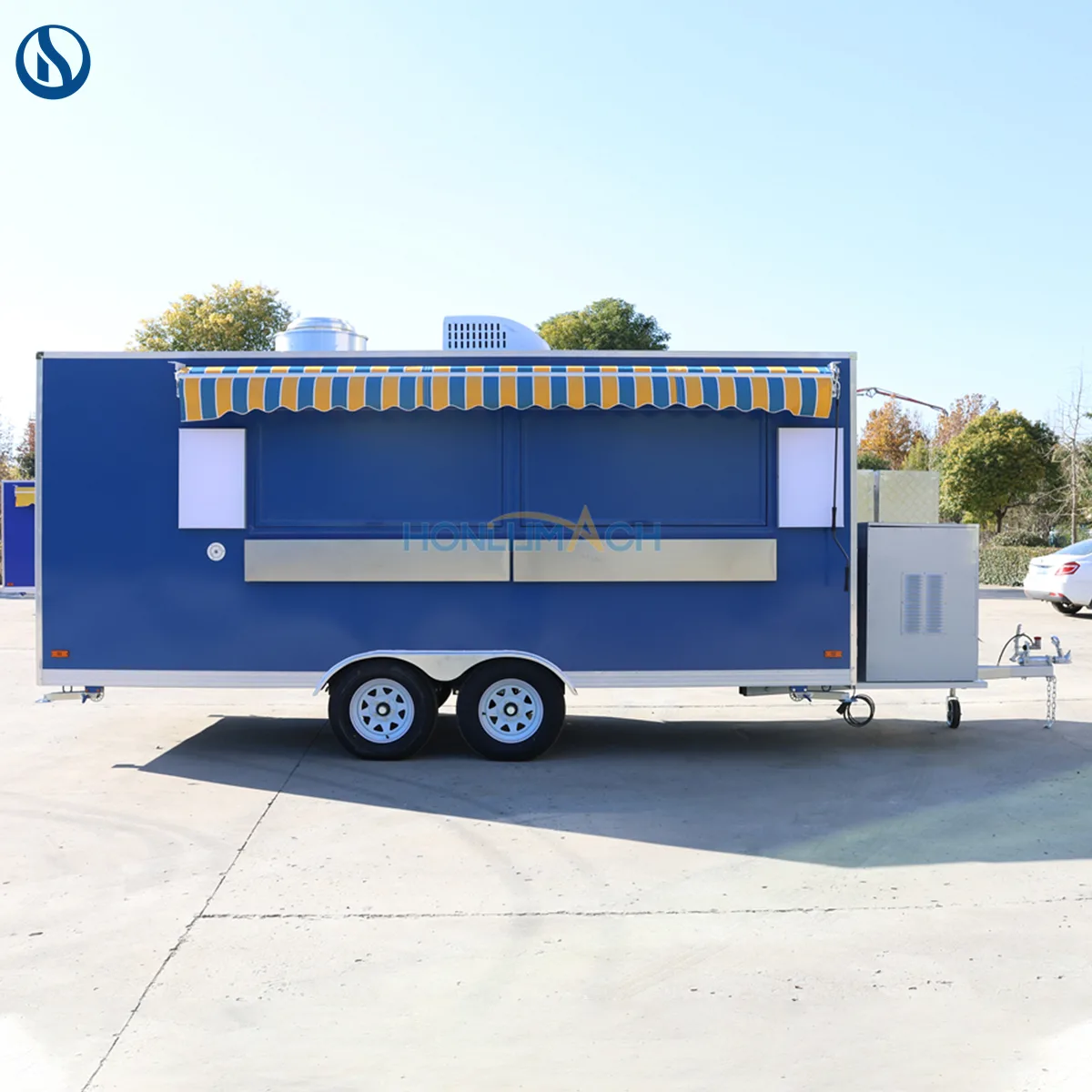 Custom Mobile Food Trailer for Sale in Samoa & Oceania - Image 2