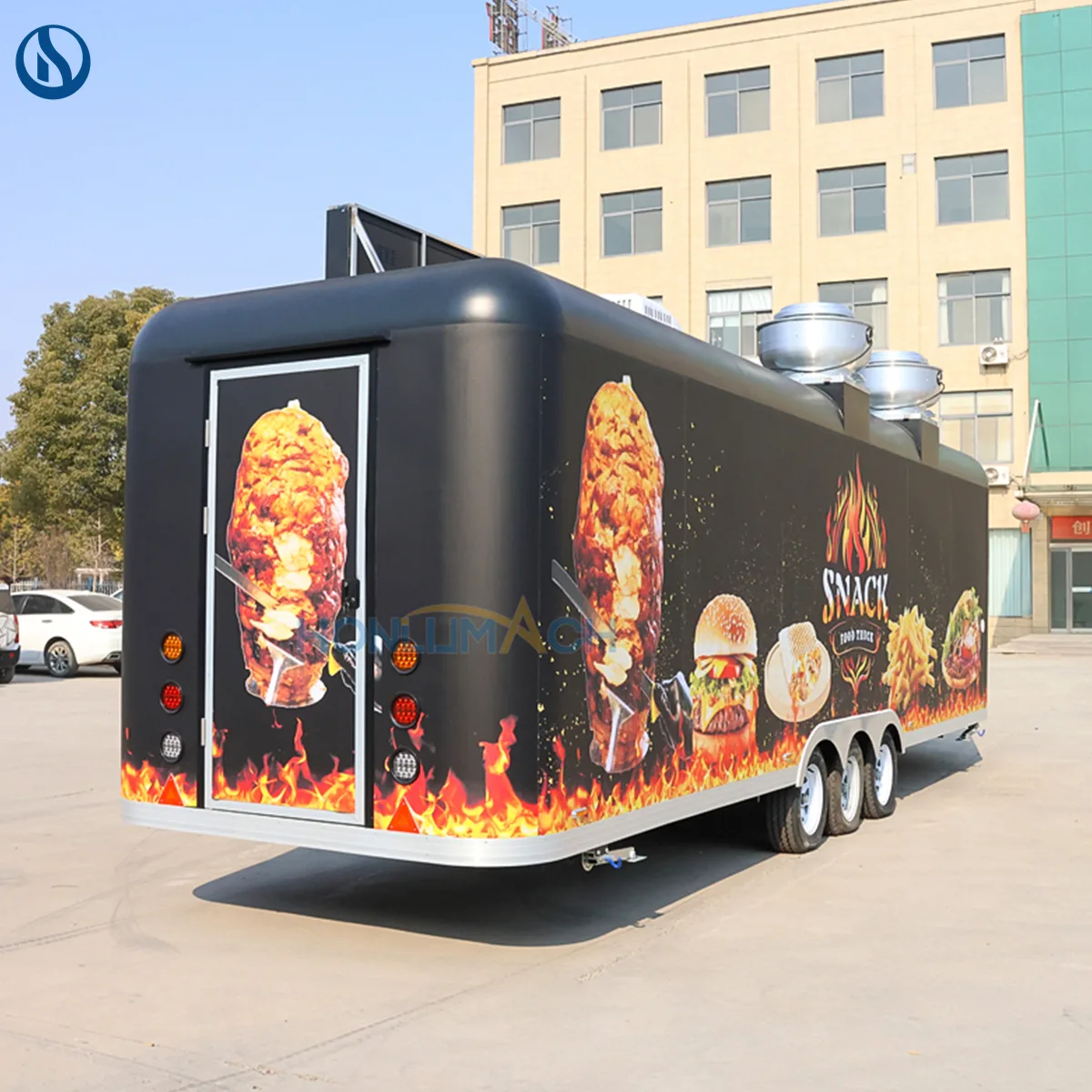 26.2ft Custom Food Trailer for France | Fully Equipped Mobile Catering Trailer - Image 11