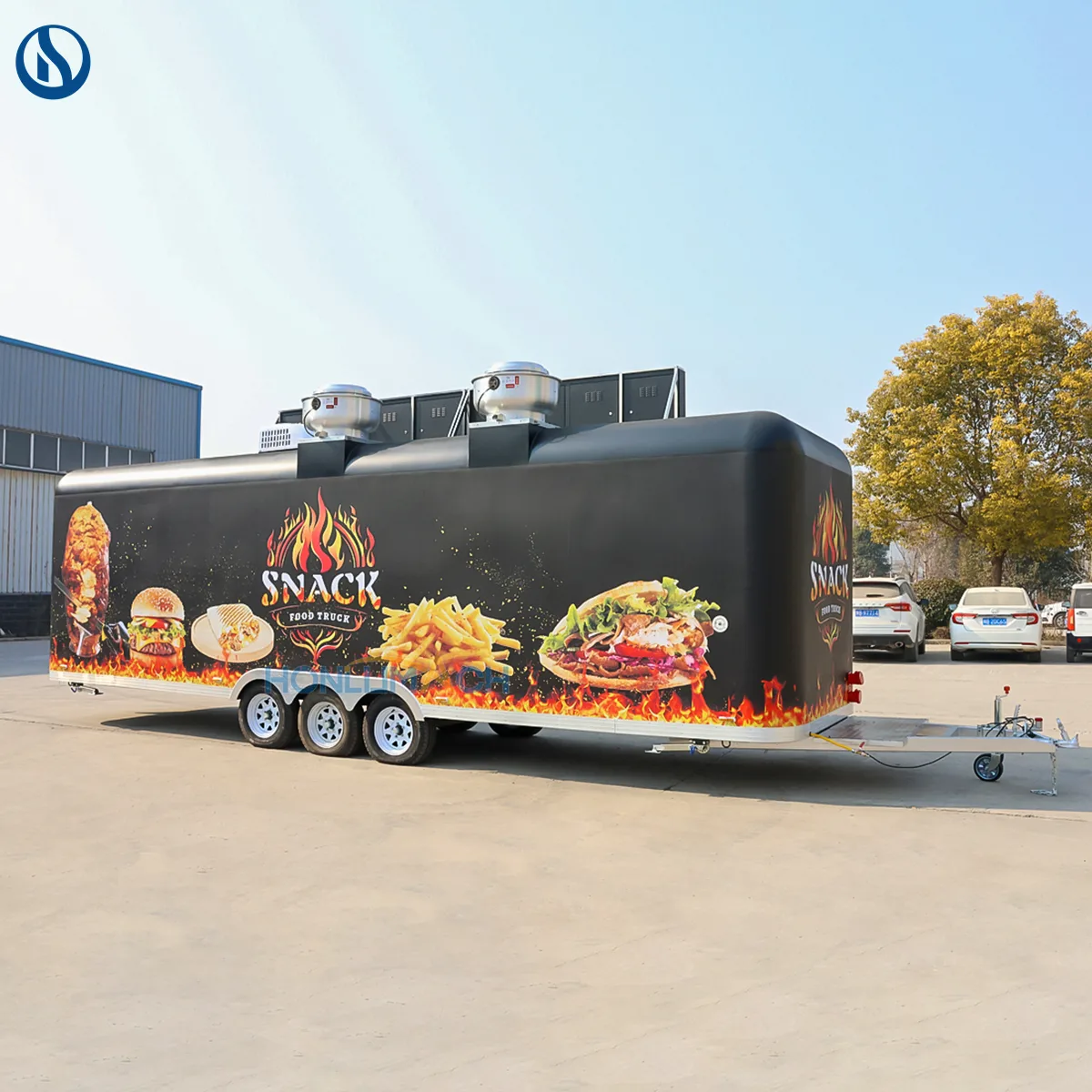 26.2ft Custom Food Trailer for France | Fully Equipped Mobile Catering Trailer - Image 8