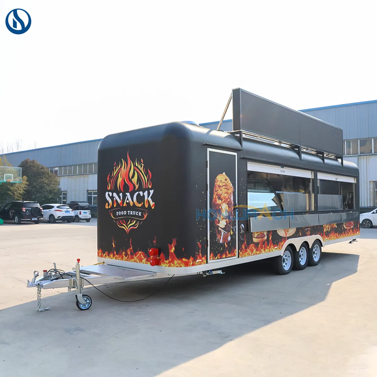 26.2ft Custom Food Trailer for France | Fully Equipped Mobile Catering Trailer - Image 5