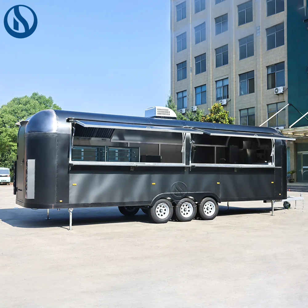 Custom Stainless Steel Mobile Food Trailer for Sale in Australia | Fully Custom Commercial Food Trailer - Image 3
