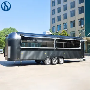 Custom Stainless Steel Mobile Food Trailer for Sale in Australia | Fully Custom Commercial Food Trailer