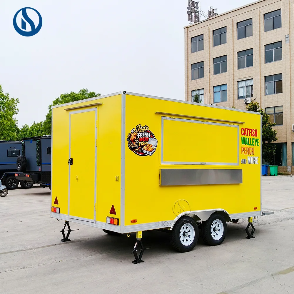 Custom Food Trailer for Sale in USA | Turnkey Mobile Kitchen Trailer - Image 3