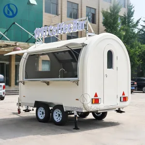 Custom Mobile Coffee & Food Trailer for Sale | Built for Swiss & European Businesses